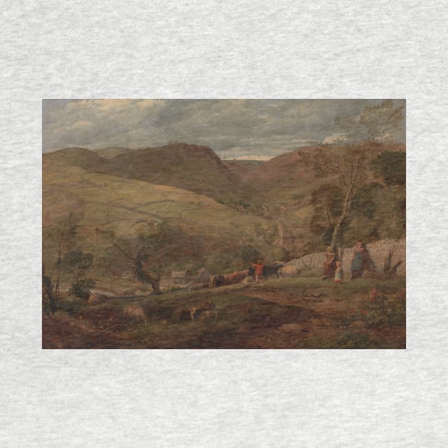 Hanson Toot, View in Dovedale by John Linnell by Classic Art Stall